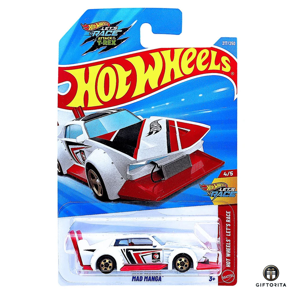 Hot Wheels Regular - Mad Manga - 4/5 217/250 & White & Red