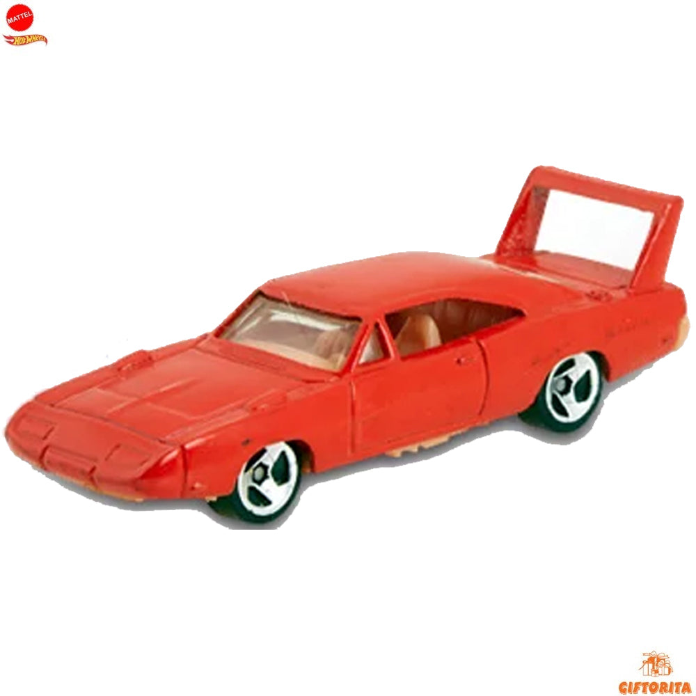 Hot Wheels Regular (LOOSE) P01211- 69 Dodge Charger Daytona – Orange (CARD NOT AVAILABLE)