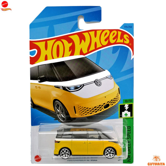 Hot Wheels Regular – Volkswagen ID. Buzz – 10/10 & 173/250 – Yellow