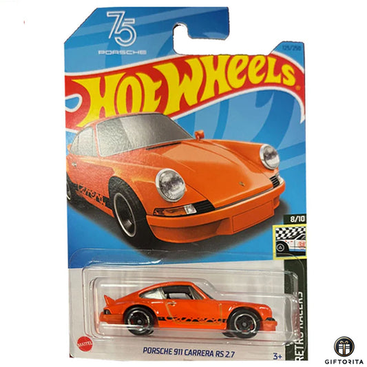 Hot Wheels Regular Porsche -  Porsche 911 Carrera RS 2.7 -  8/10  & 125/250 – Orange