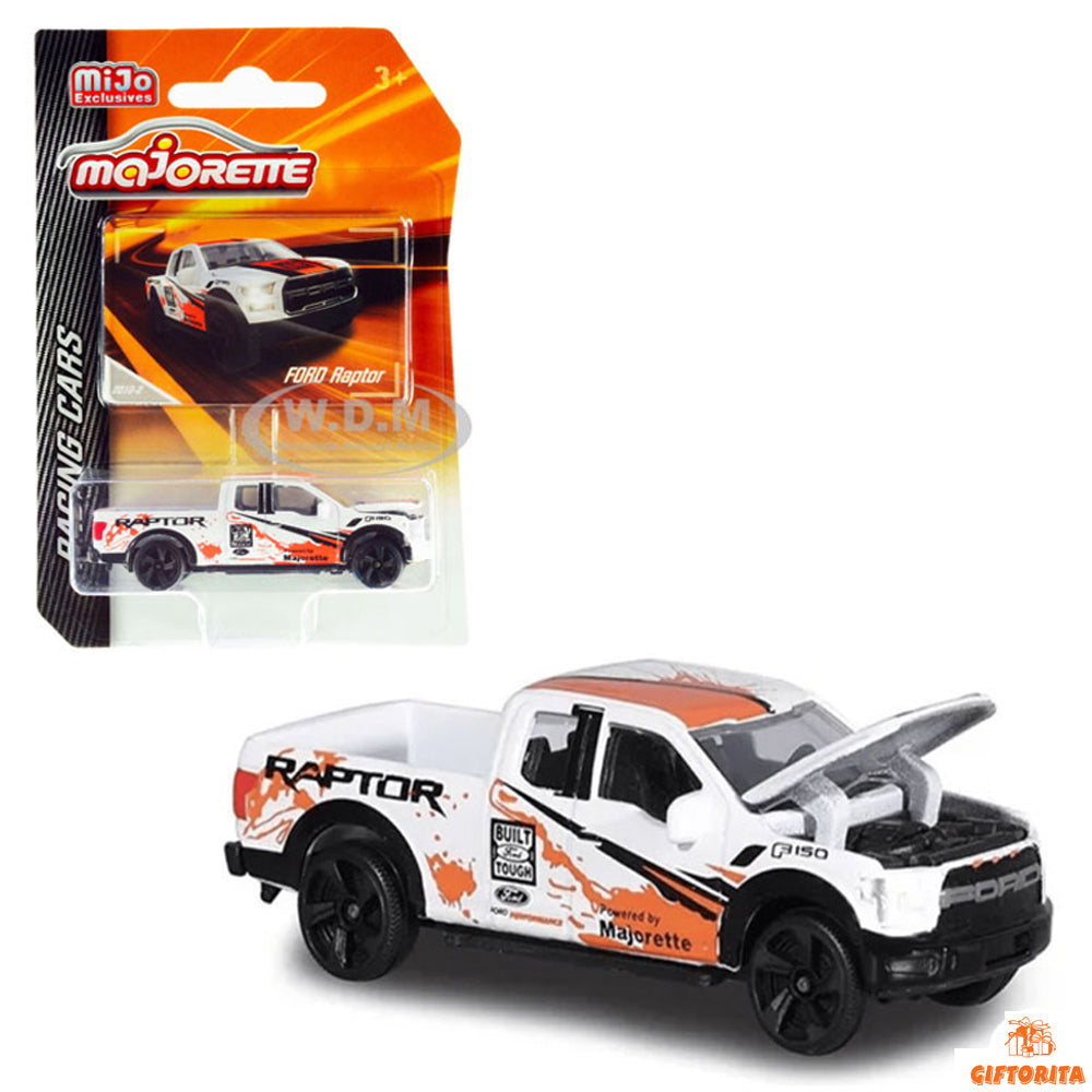 Majorette 1: 64 Die Cast – Ford Raptor – White