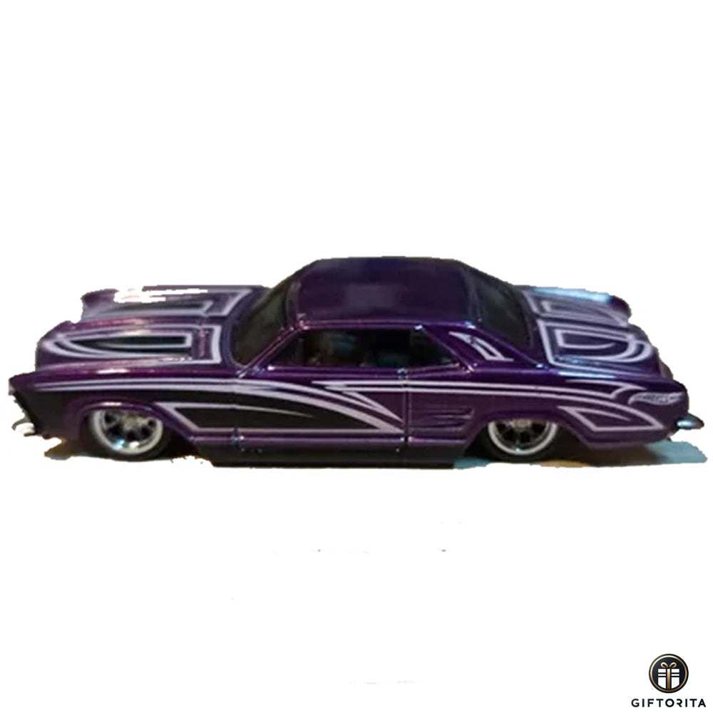 Hot Wheels Super Treasure Hunt (P00423) – 64 BUICK RIVIERA TM – HW SHOWROOM TM – 238/250 – ONCE OPEN (CARD AVAILABLE)