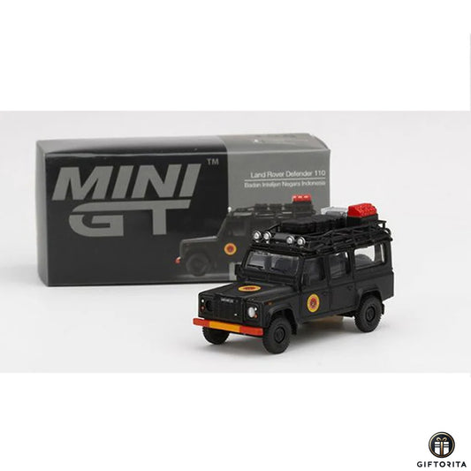 MINI GT 1:64 Die Cast # 158 – Land Rover Defender 110 Badan Intelijen Negara Indonesia