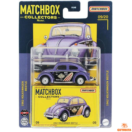 Matchbox Premium Superfast P00017 – 1962 Volkswagen Beetle – 09/20 – Purple