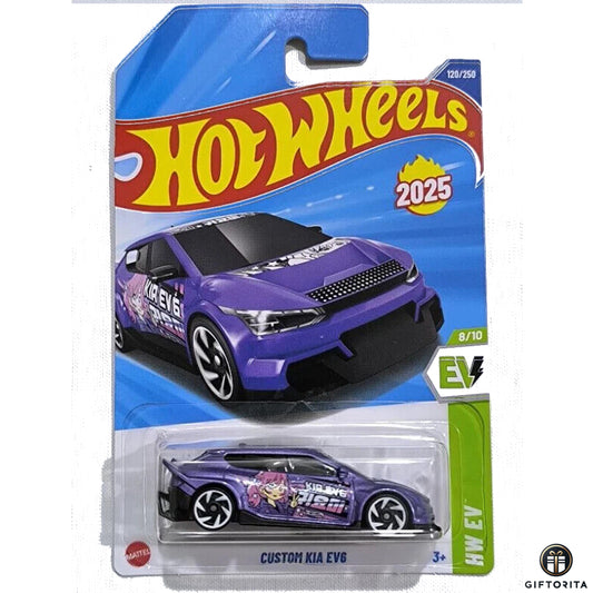 Hot Wheels Regular - Custom Kia EV6 - 8/10 & 120/250