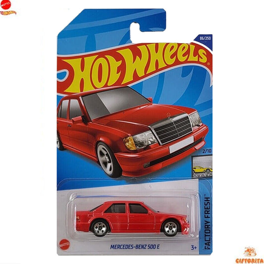 Hot Wheels Regular Mercedes – Mercedes-Benz 500 E – 2/10 & 86/250 – Red