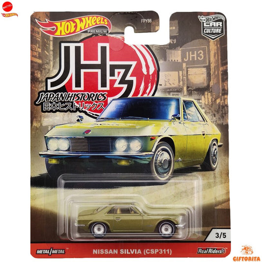 Hot Wheels Premium Single 3 – JH3 – Nissan Silvia (CSP311) – 3/5 – Green