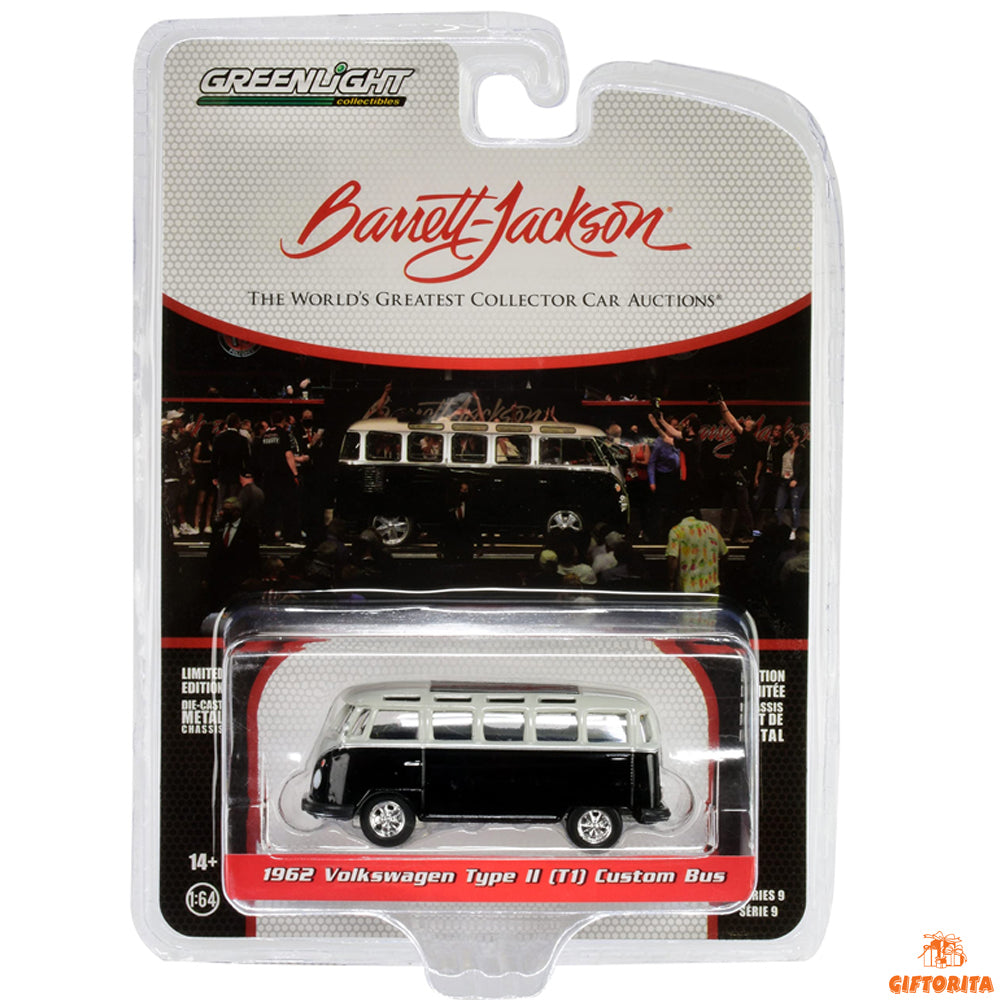 Greenlight Die Cast 1:64 (P00981) – 1962 Volkswagen Type II (T1) Custom Bus