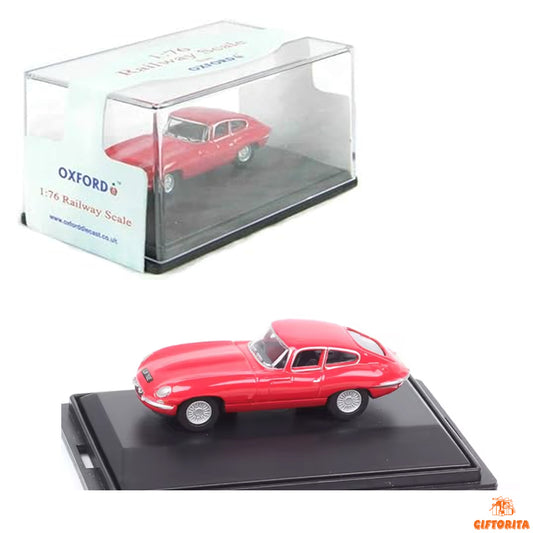 Die Cast 1:76 (P01202) - Railway Scale from Oxford - Jaguar E Type Closed - Code 76ETYP002