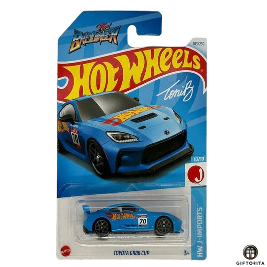 Hot Wheels Regular – Toyota GR86 Cup - 10/10 & 203/250 - Blue