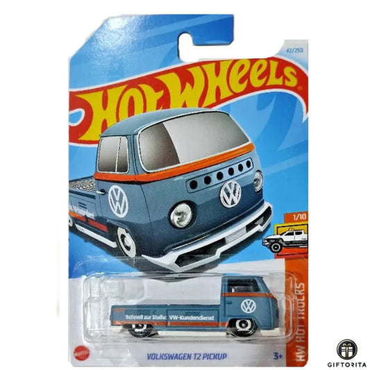 Hot Wheels Regular – VOLKSWAGEN T2 PICKUP – 1/10 & 42/250 – Matte Gray