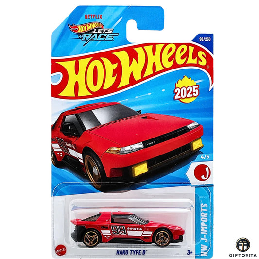 Hot Wheels Regular - Hako Type D - 4/5 & 98/250 - Red