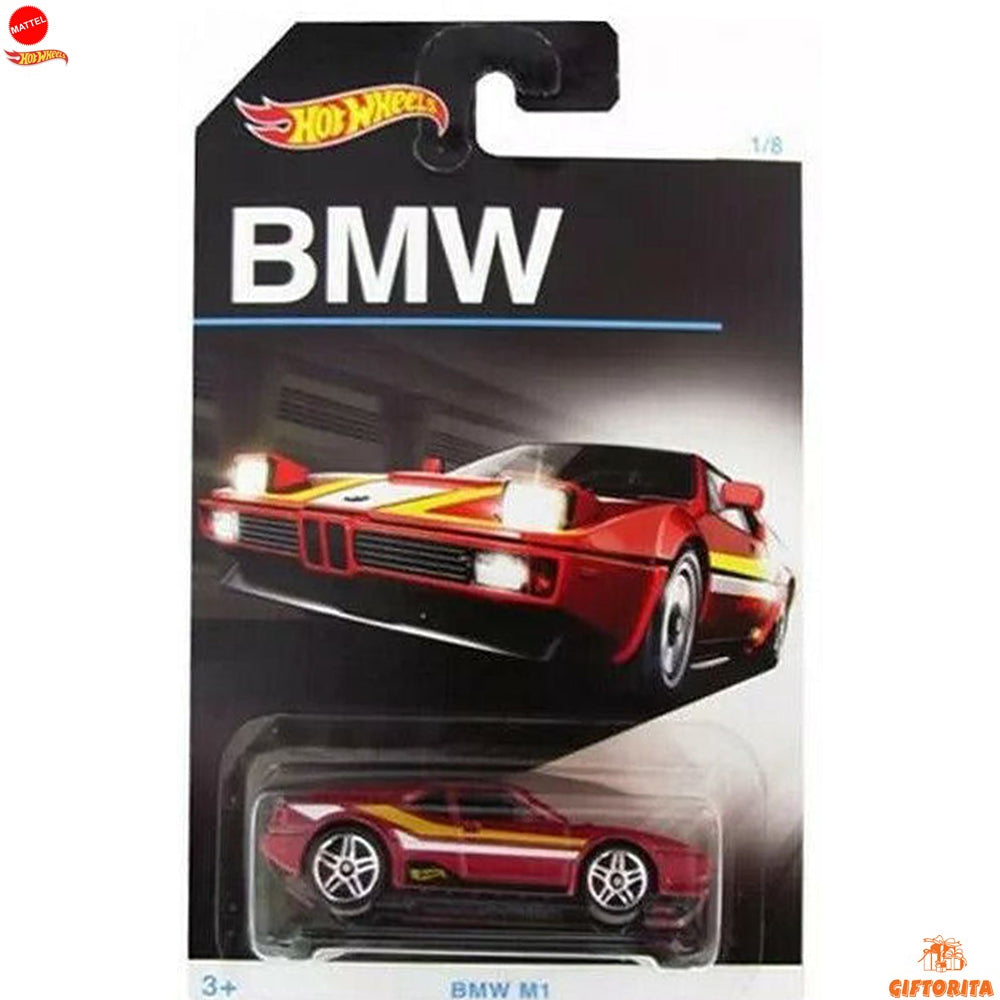 Hot Wheels Regular BMW - BMW M1- 1/8 – Maroon