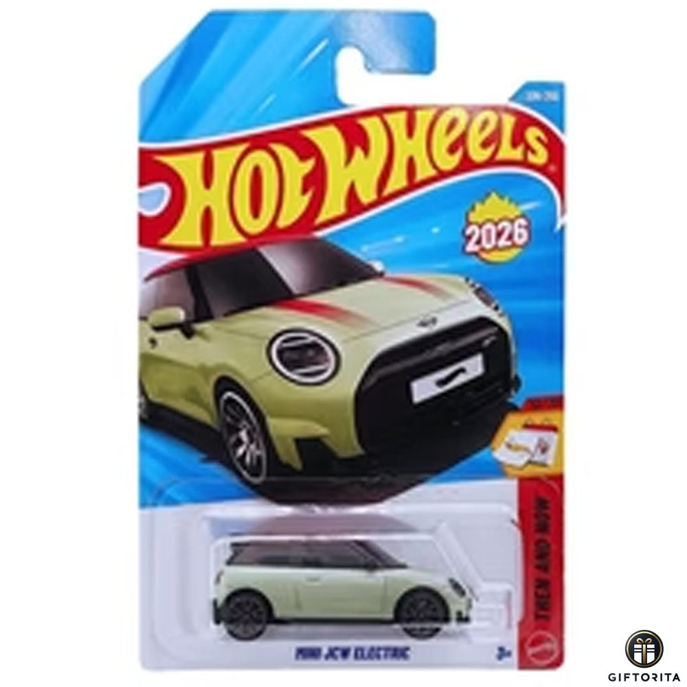 Hot Wheels Regular - MINI JCW Electric - 10/10 & 209/250 - Light Green
