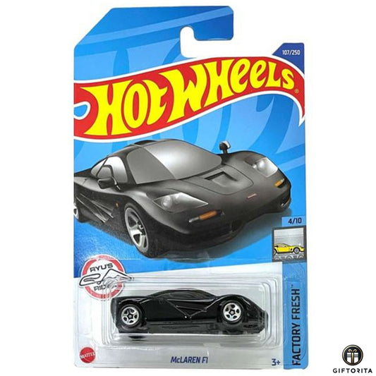 Hot Wheels Regular - Mclaren F1 Black - 4/10 & 107/250 - Black
