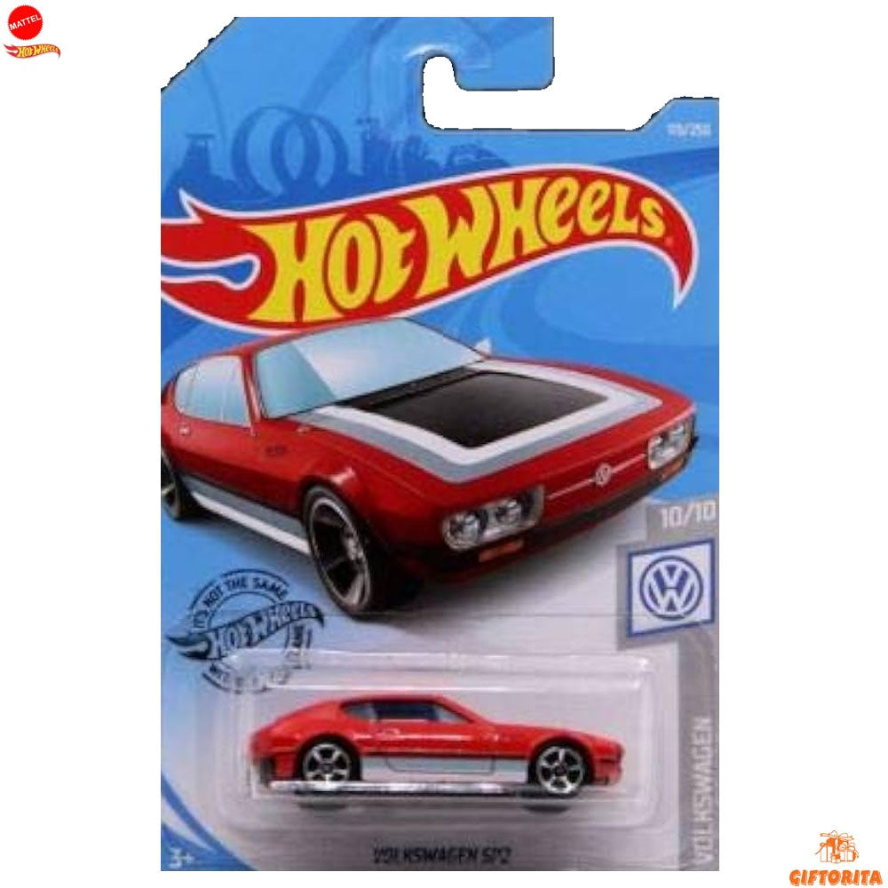 Hot Wheels Regular - Volkswagen SP2 - 10/10 & 119/250 - Red