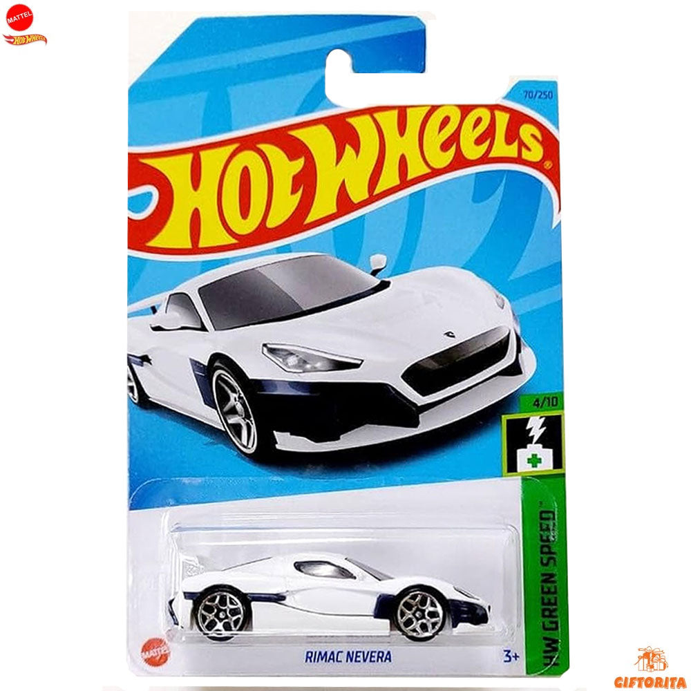 Hot Wheels Regular – Rimac Nevera – 4/10 & 70/250 – White