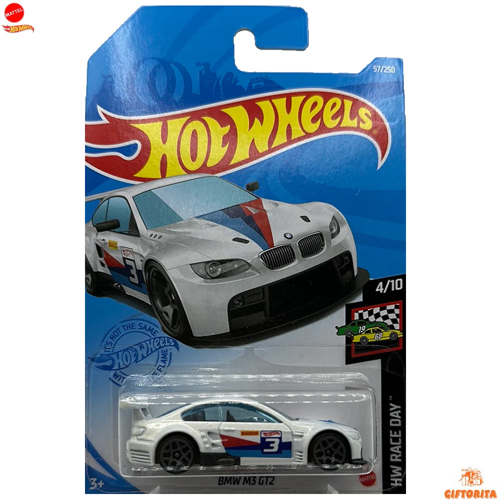 Hot Wheels Regular BMW – BMW M3 GT2- 4/10 & 57/250 -White