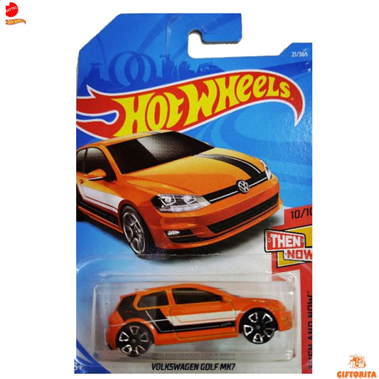 Hot Wheels Regular - Volkswagen Golf MK7 - 10/10& 21 /250 - Orange