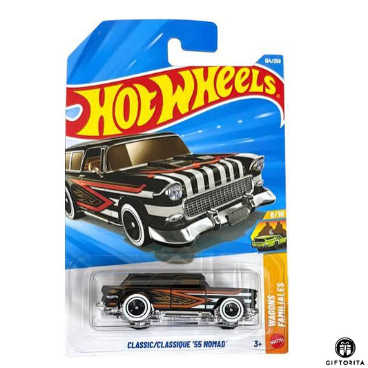 Hot Wheels Regular CLASSIC - Classique '55 Nomad - Black