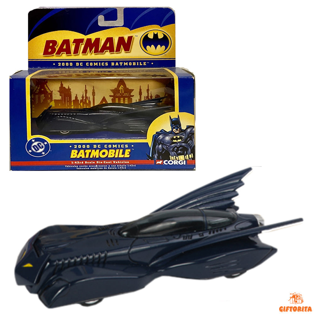 Die Cast 1:43 (P01212) – DC – BATMAN 2000 DC Comics Batmobile BMBV1 CORGI – Blue