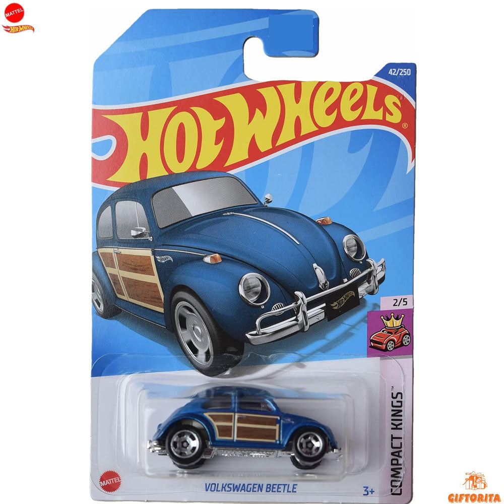 Hot Wheels Regular - Volkswagen Betle - 2/5 & 42/250 - Blue