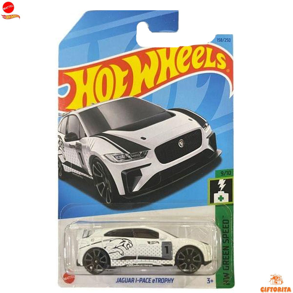 Hot Wheels Regular – Jaguar I-Pace eTrophy – 9/10 & 158/250 – White