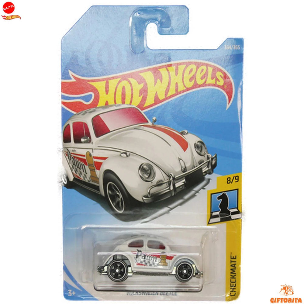 Hot Wheels Regular - Volkswagen Betle - 8/9 & 364/365 - White