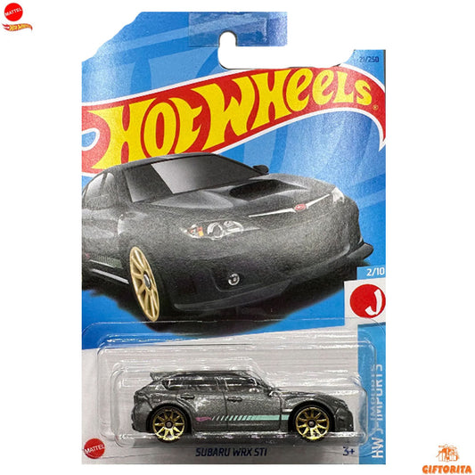 Hot Wheels Regular – Subaru WRX STI – 2/10 & 21/250 – Gray