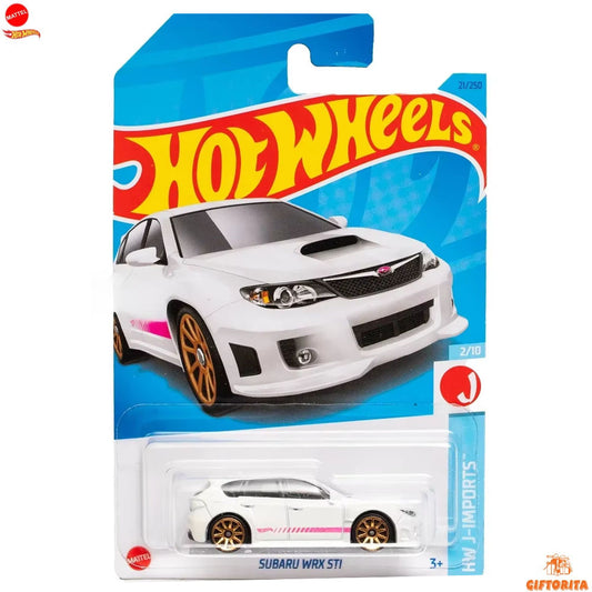 Hot Wheels Regular – Subaru WRX STI – 2/10 & 21/250 - White