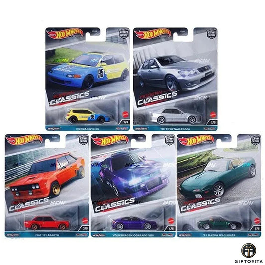 Hot Wheels Premium (P01159) – Car Culture – 2023 Modern Classics Mix 5 Set of 5