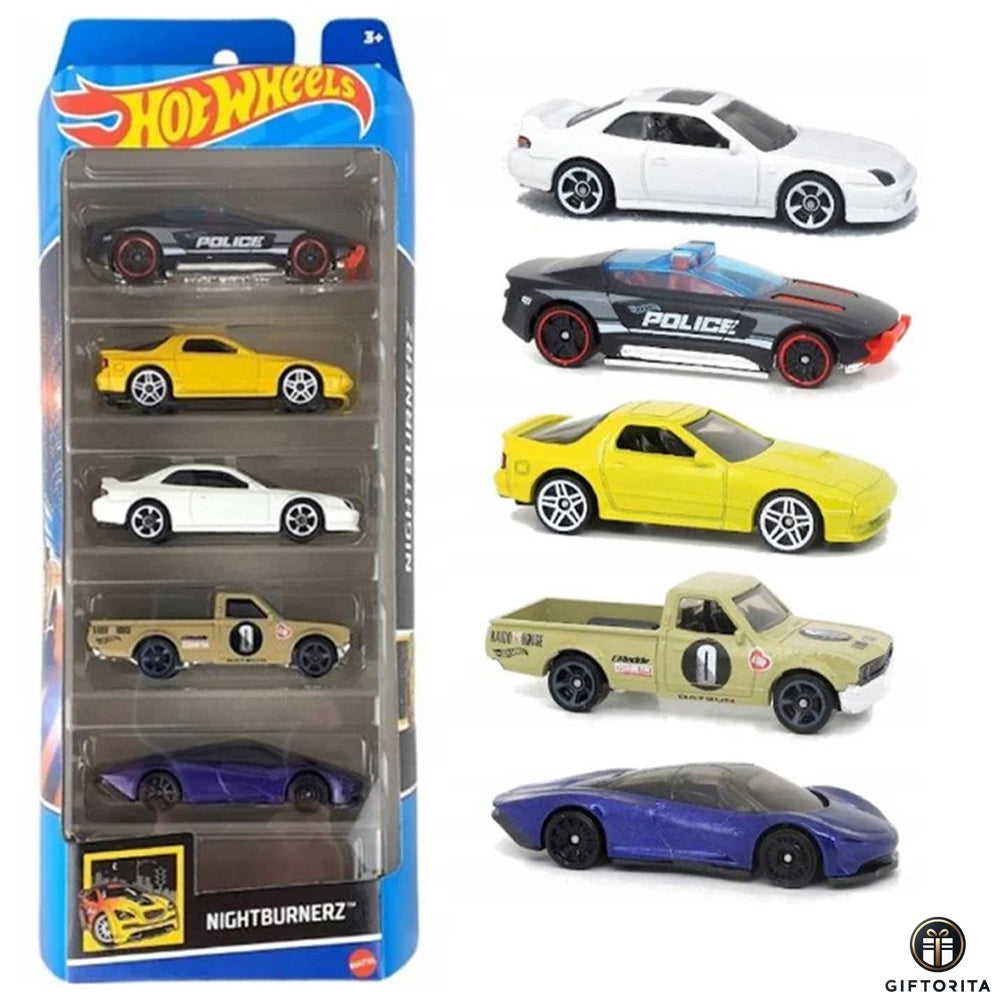 Hot Wheels Regular 5 Pack (P00704) – Nightburnerz