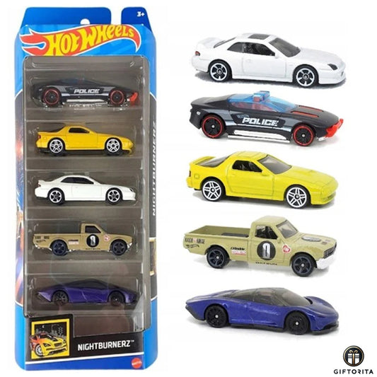 Hot Wheels Regular 5 Pack (P00704) – Nightburnerz