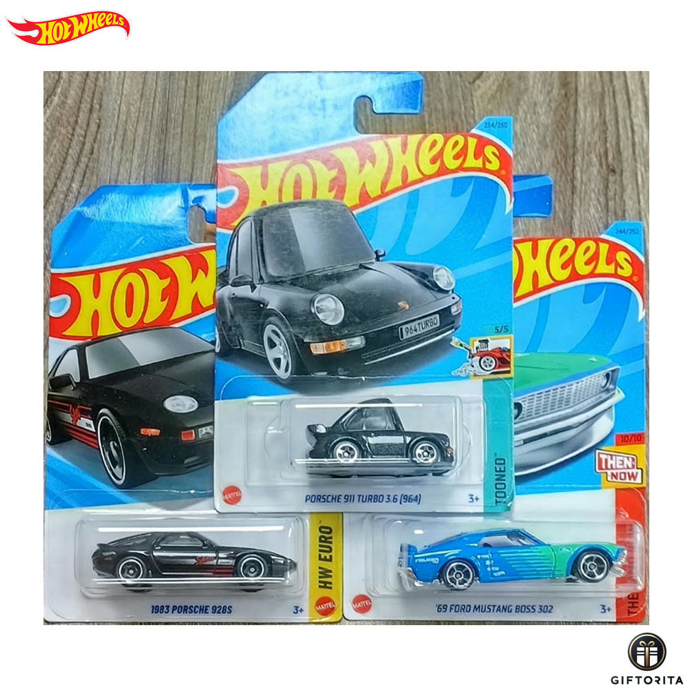Daily Deals - 4 : Hot Wheels Mainline Short Card Set of 3 Car
