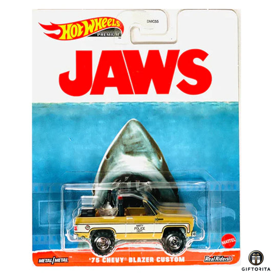 Hot Wheels Premium Single 1 – JAWS – 75 Chevy Blazer Custom
