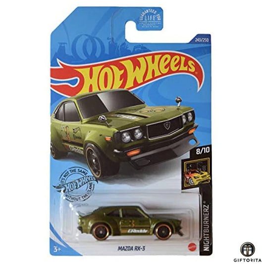 HOT WHEELS Regular Mazda 1 – Mazda RX-3 -8/10 & 243/250 - Green