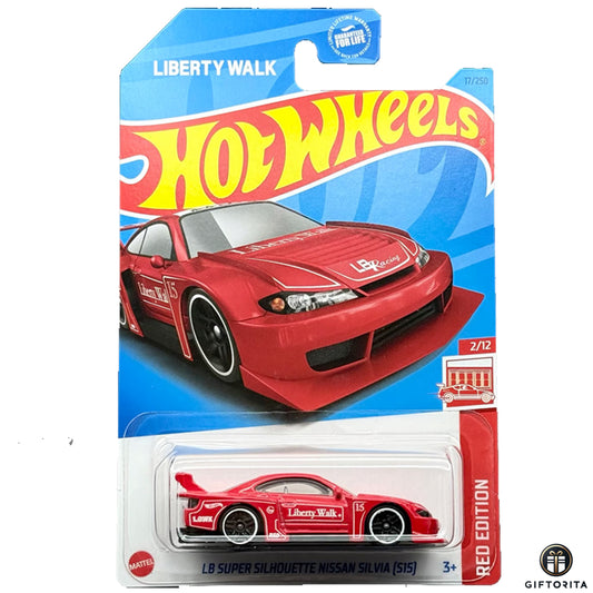 Hot Wheels Regular Nissan - LB Super Silhouette NIssan Silvia [S15] - 2/12 & 17/250 - Red