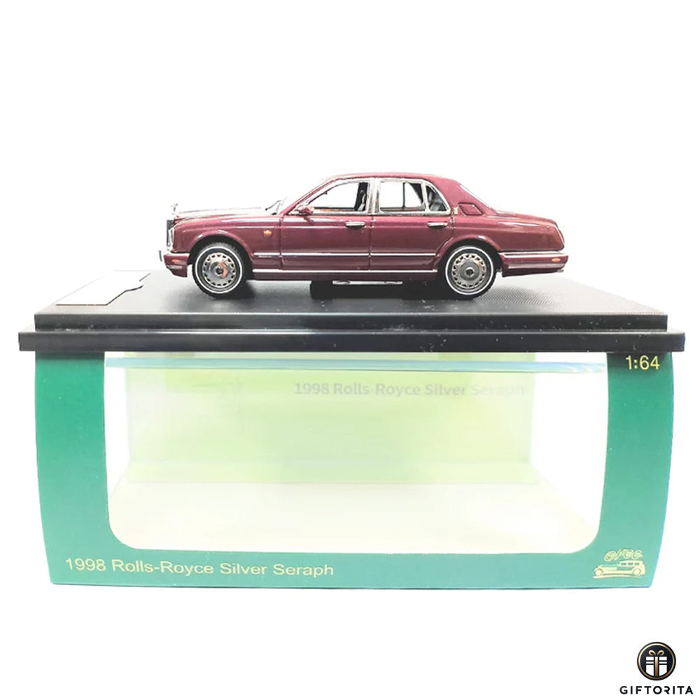 GFCC 1:64 Die Cast (P00090) – 1998 Rolls Royce Silver Seraph (MAROON)