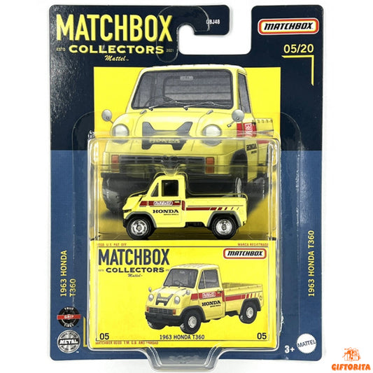 Matchbox Premium Superfast P00017 – 1963 Honda T360 – 05/20 – Yellow