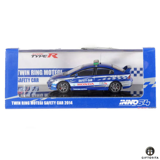 INNO64 1:64 Die Cast (P00061) – Honda Civic Type R – Twin Ring Motegi Safety car 2014 ( stk)