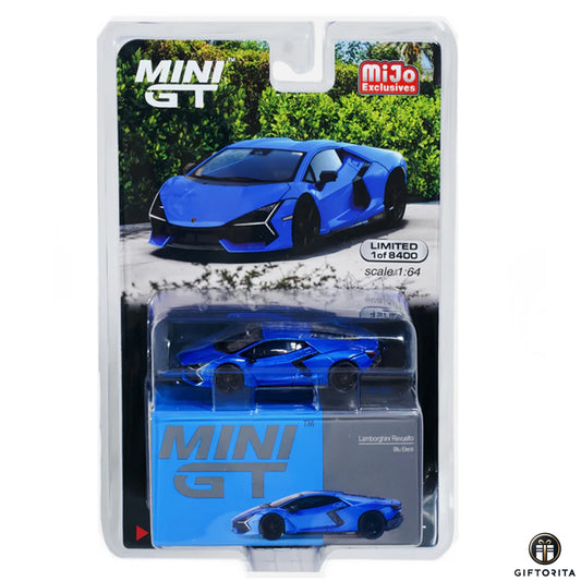 MINI GT 1:64 Die Cast # 748 (P00947) - Lamborghini Revuelto – Bu Eleos