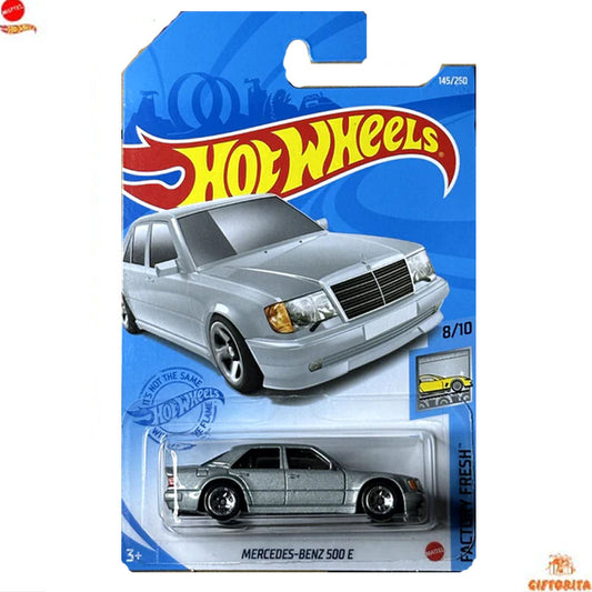 Hot Wheels Regular Mercedes – Mercedes-Benz 500 E – 8/10 & 145/250 – Silver