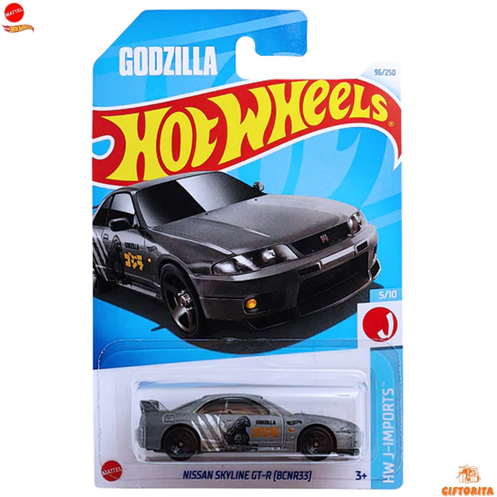 Hot Wheels Regular – Nissan Skyline GT-R [BCNR33] – 5/10 & 96/250 – Gray