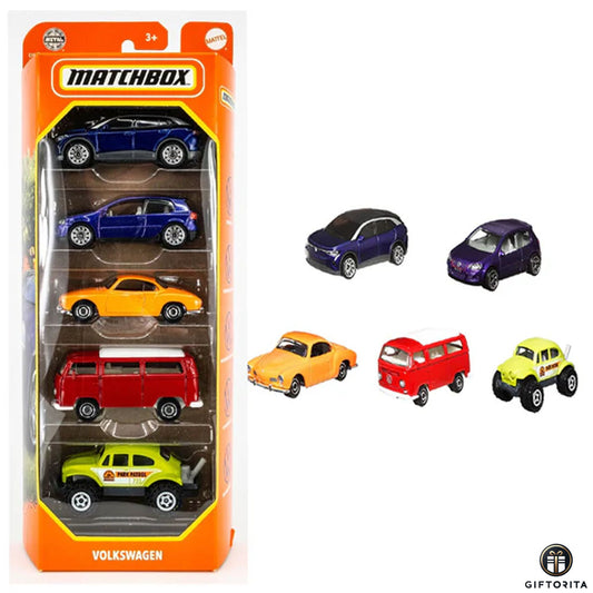 Matchbox 5 Pack (P00019) -Volkswagen