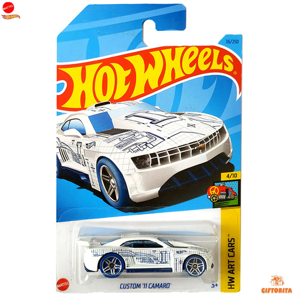 Hot Wheels Regular Camaro - Custom '11 Camaro - 4/10 & 36/250 - White