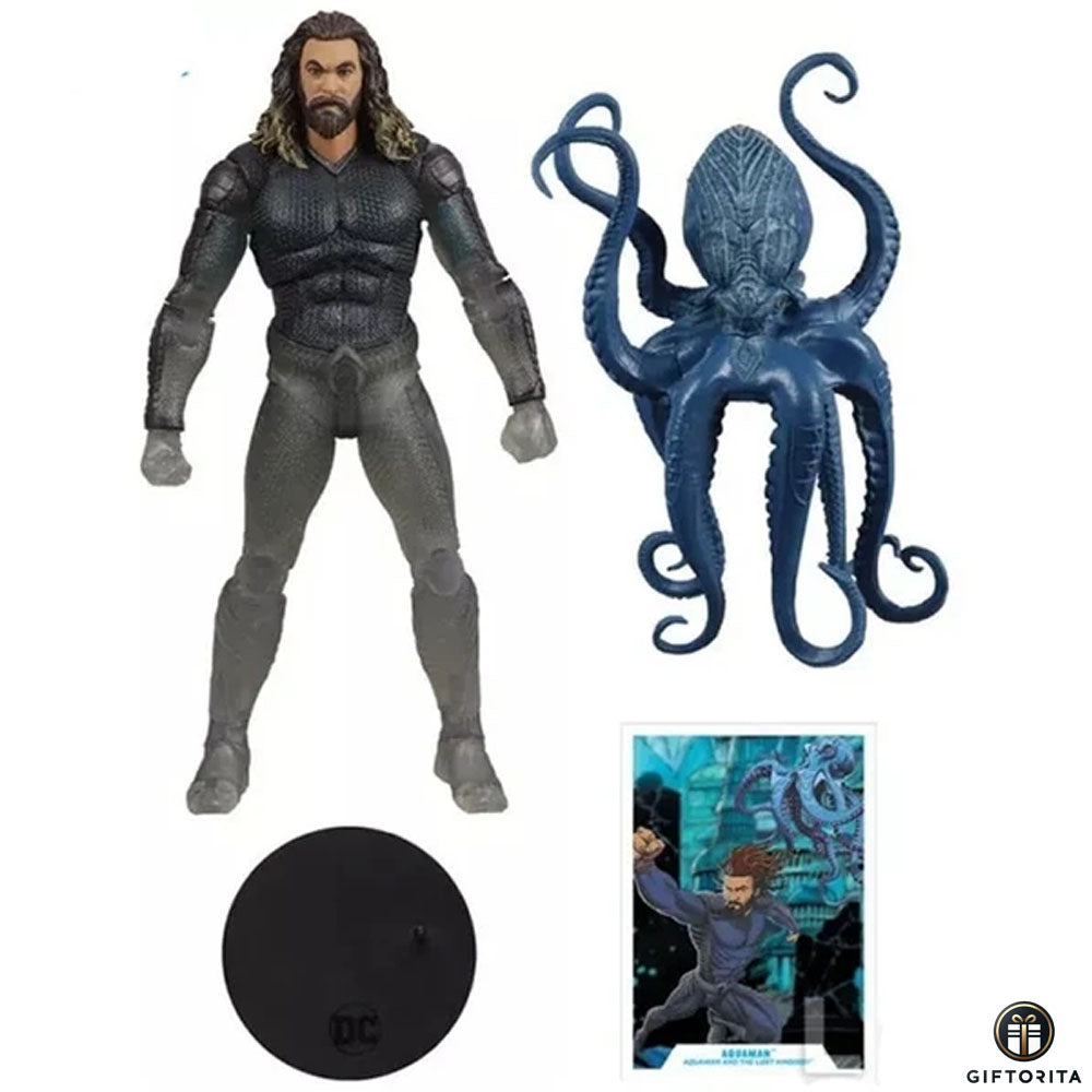 Action Figure – DC Multiverse Aquaman Stealth Suit with Topo 7 Inch (P01609)
