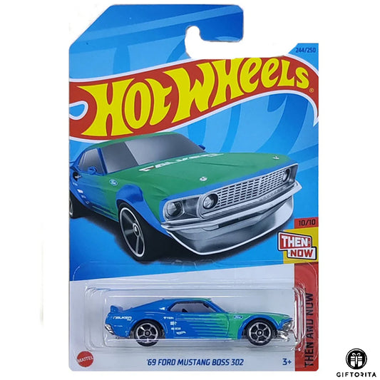 Hot Wheels Regular Ford 2 – 69 FORD MUSTANG BOSS 302 – 10/10 & 244/250 – FALKEN