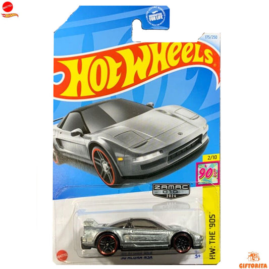 Hot Wheels Regular – 90 Acura NSX – 2/10 & 175/250 – Silver