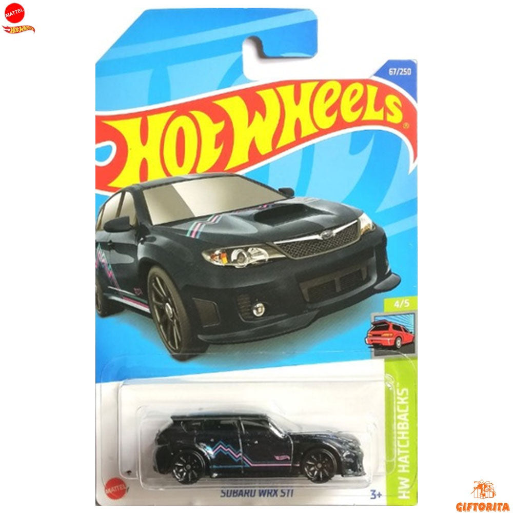 Hot Wheels Regular – Subaru WRX STI – 4/5 & 67/250 - Black