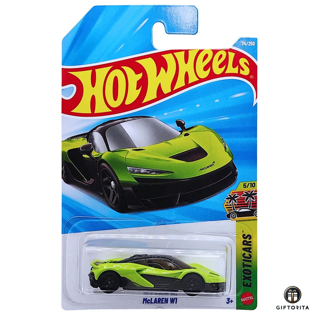 Hot Wheels Regular - McLaren W1 - 5/10 & 74/250 - Green